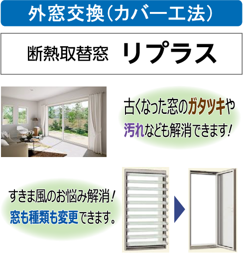 外窓交換 リプラス